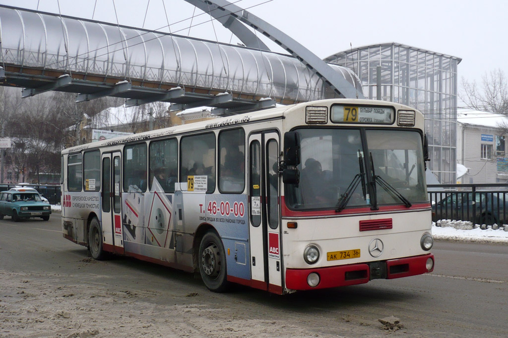 Воронежская область, Mercedes-Benz O307 № АК 734 36