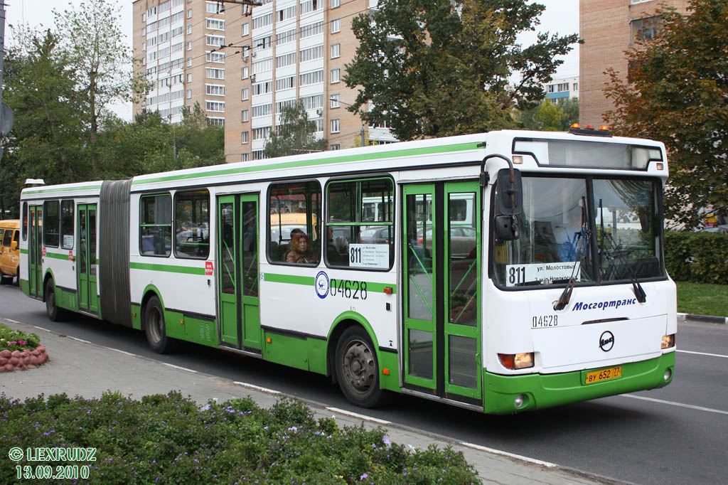 Москва, ЛиАЗ-6212.01 № 04628