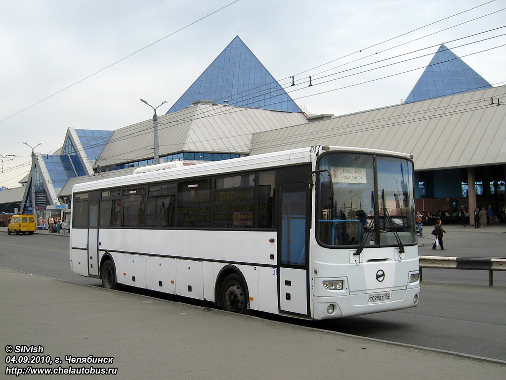 Челябинская область, ЛиАЗ-5256.34 (ГолАЗ) № Т 029 ВТ 174