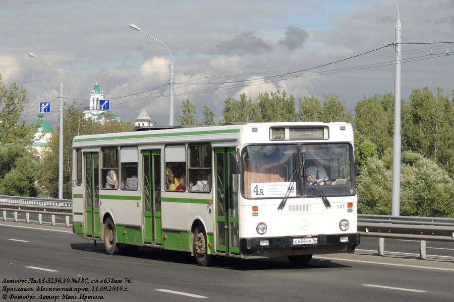 Яраслаўская вобласць, ЛиАЗ-5256.30 № 387