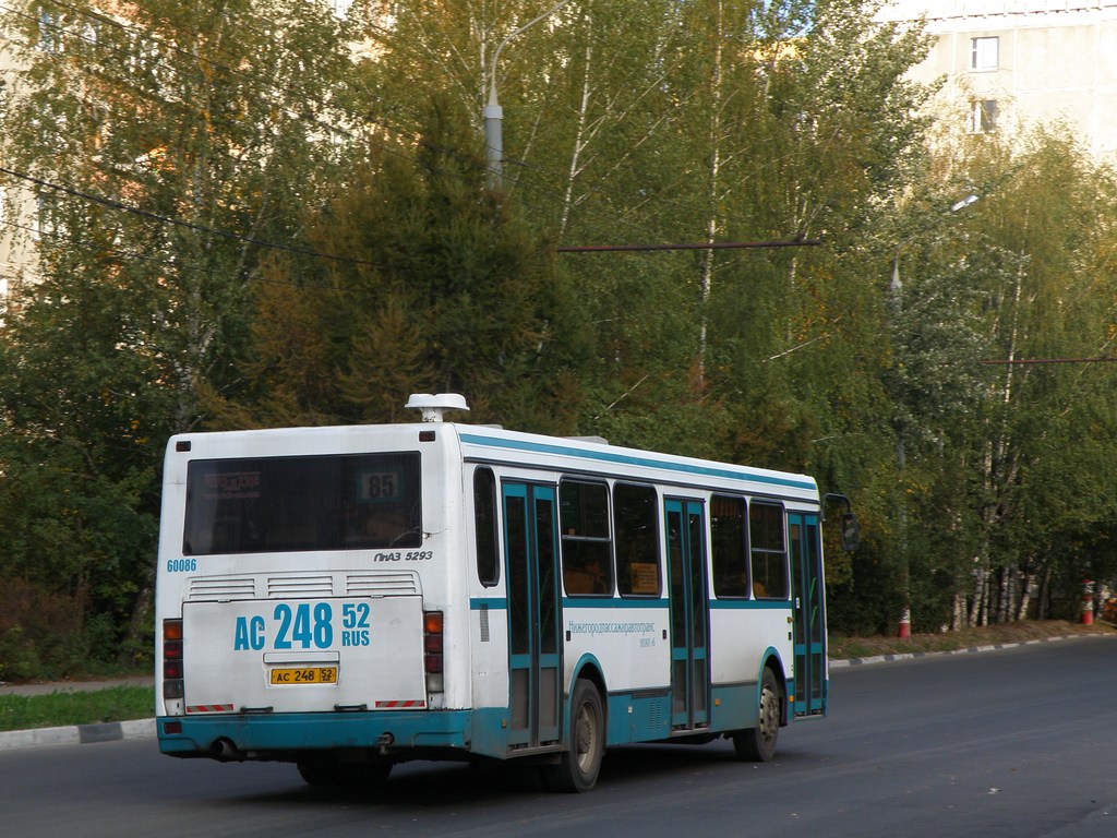 Nizhegorodskaya region, LiAZ-5293.00 № 60086