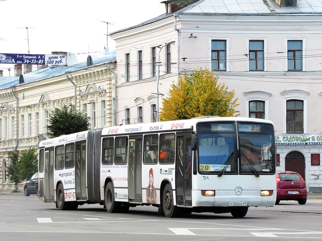 Тверская область, Mercedes-Benz O345G № 314