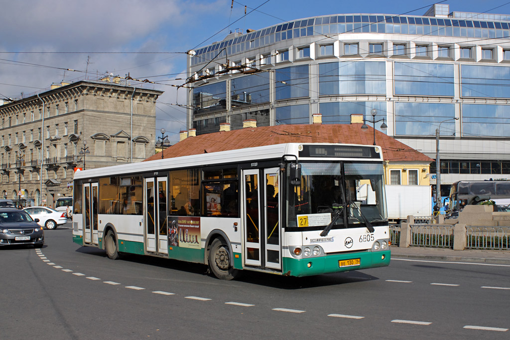 Санкт-Петербург, ЛиАЗ-5292.20 № 6805