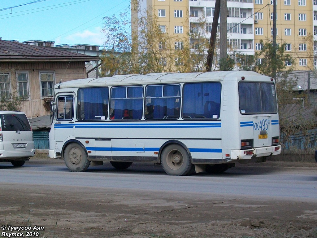 Jakutien Republik, PAZ-32054 Nr. КК 493 14