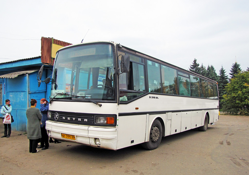 Vladimir region, Setra S215UL # ВТ 711 33