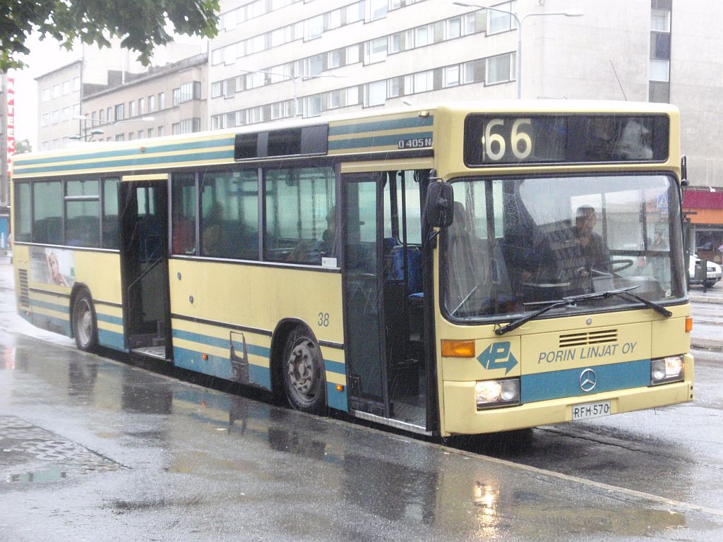 Финляндия, Mercedes-Benz O405N № 38