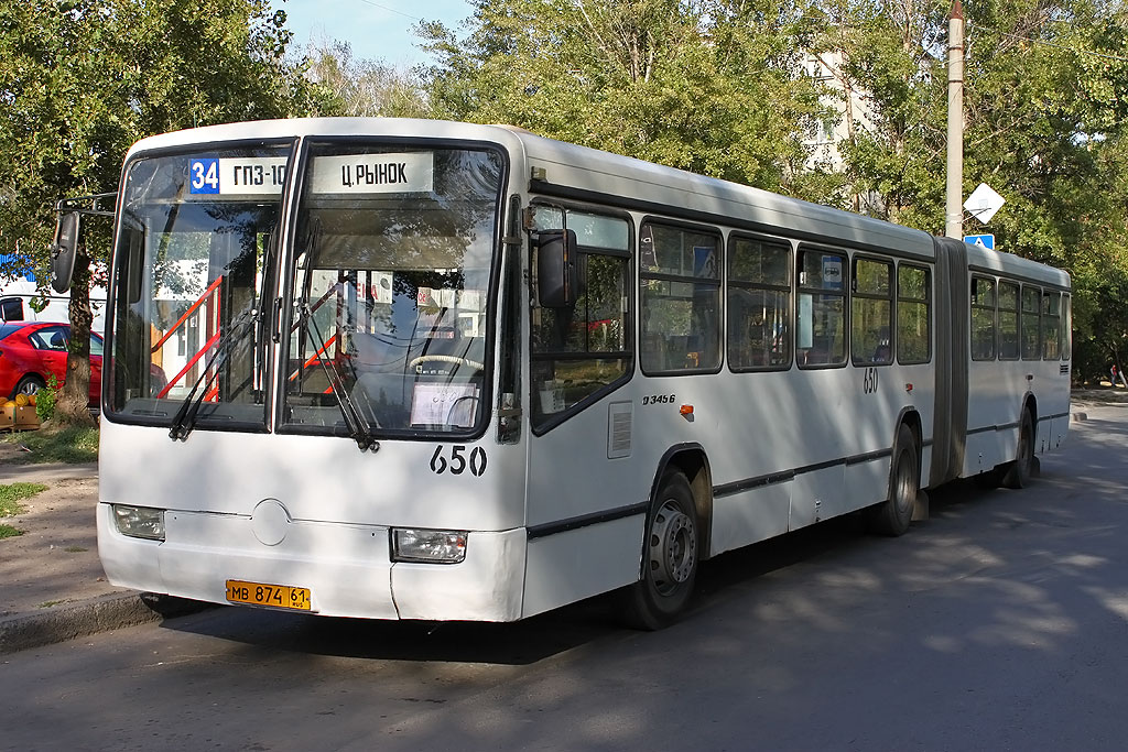 Ростовская область, Mercedes-Benz O345G № 650