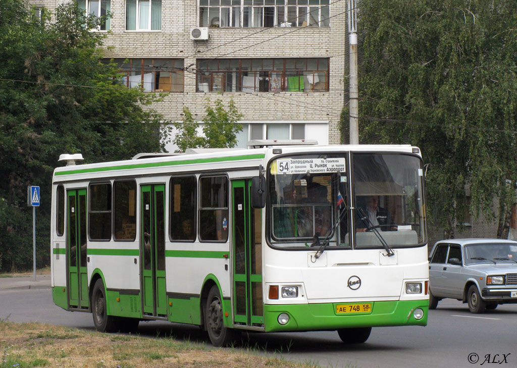 Пензенская область, ЛиАЗ-5256.45 № АЕ 748 58