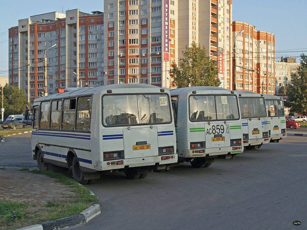 Voronezh region, PAZ-32054 Nr. АС 432 36; Voronezh region — Bus stations