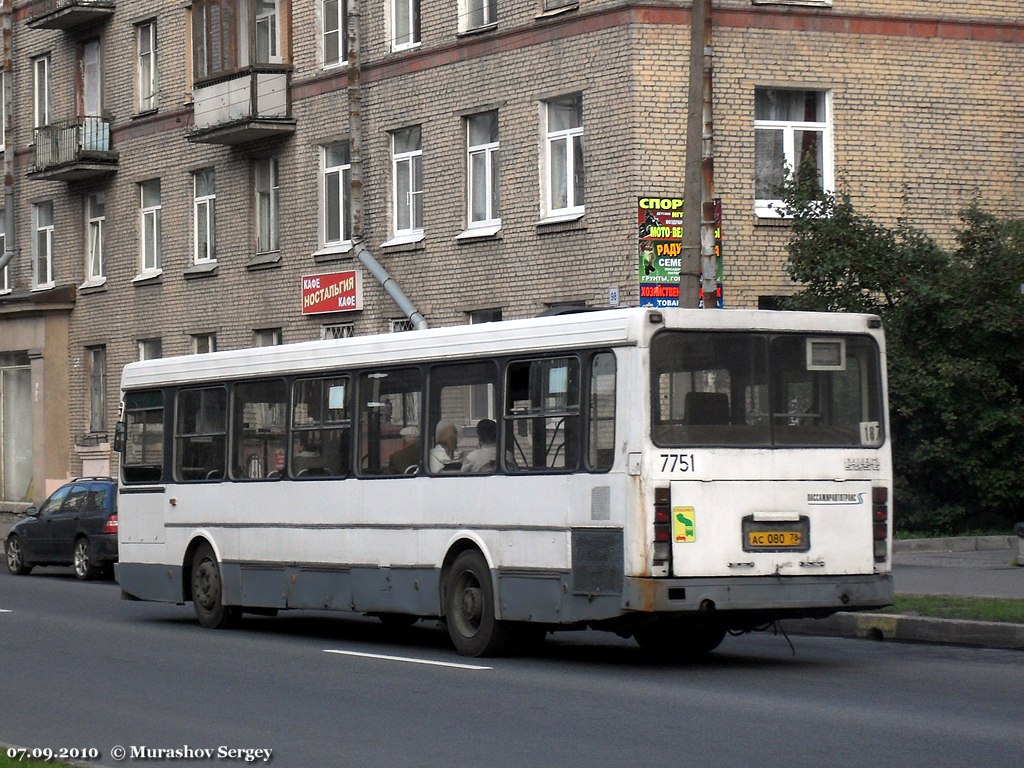 Szentpétervár, LiAZ-5256.00 sz.: 7751