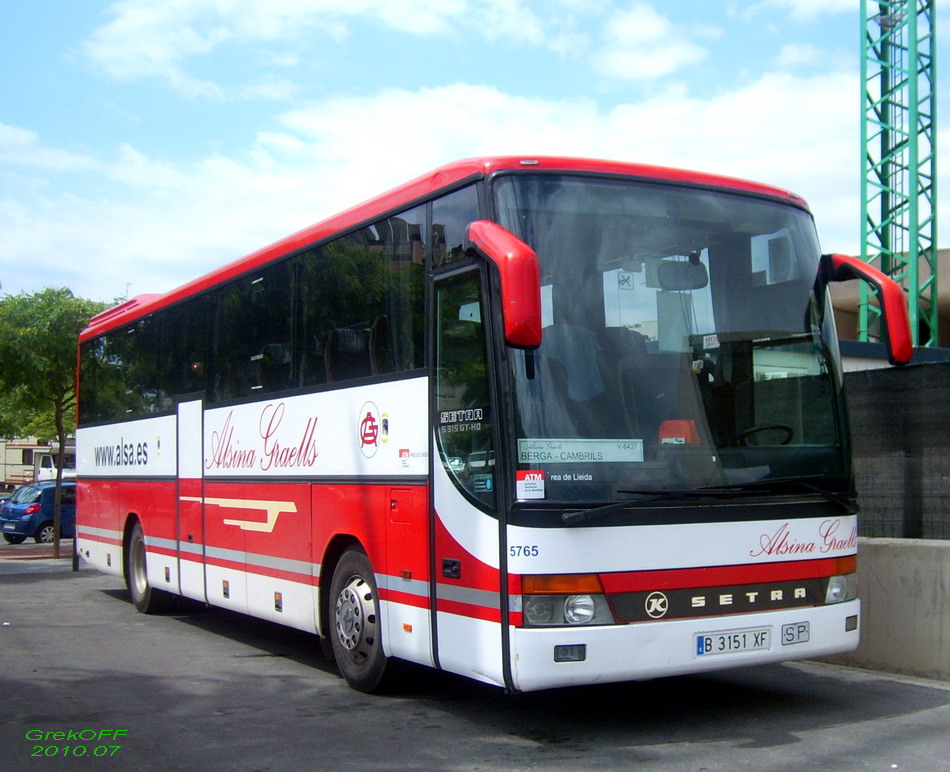 Испания, Setra S315GT-HD № 5765