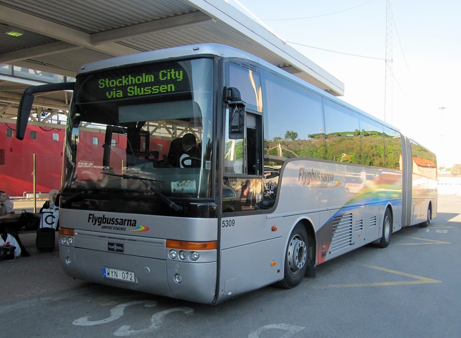 Швеция, Van Hool T9 Alizée № 5309