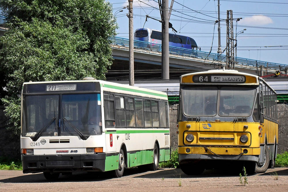 Москва, Ikarus 415.33 № 12249; Москва, Den Oudsten LOB № [1653]