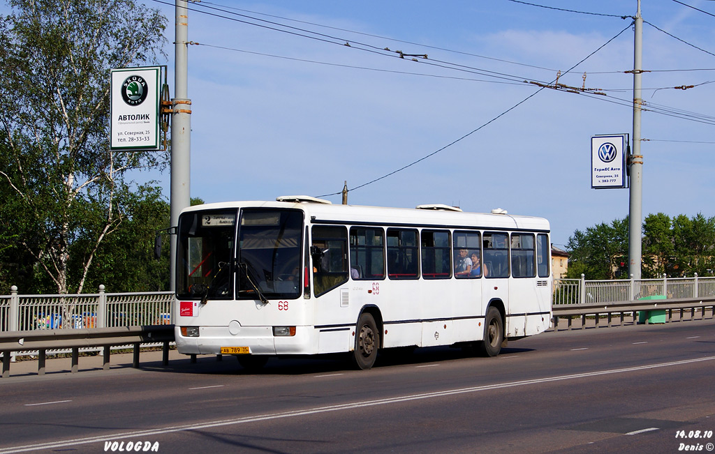 Вологодская область, Mercedes-Benz O345 № 68
