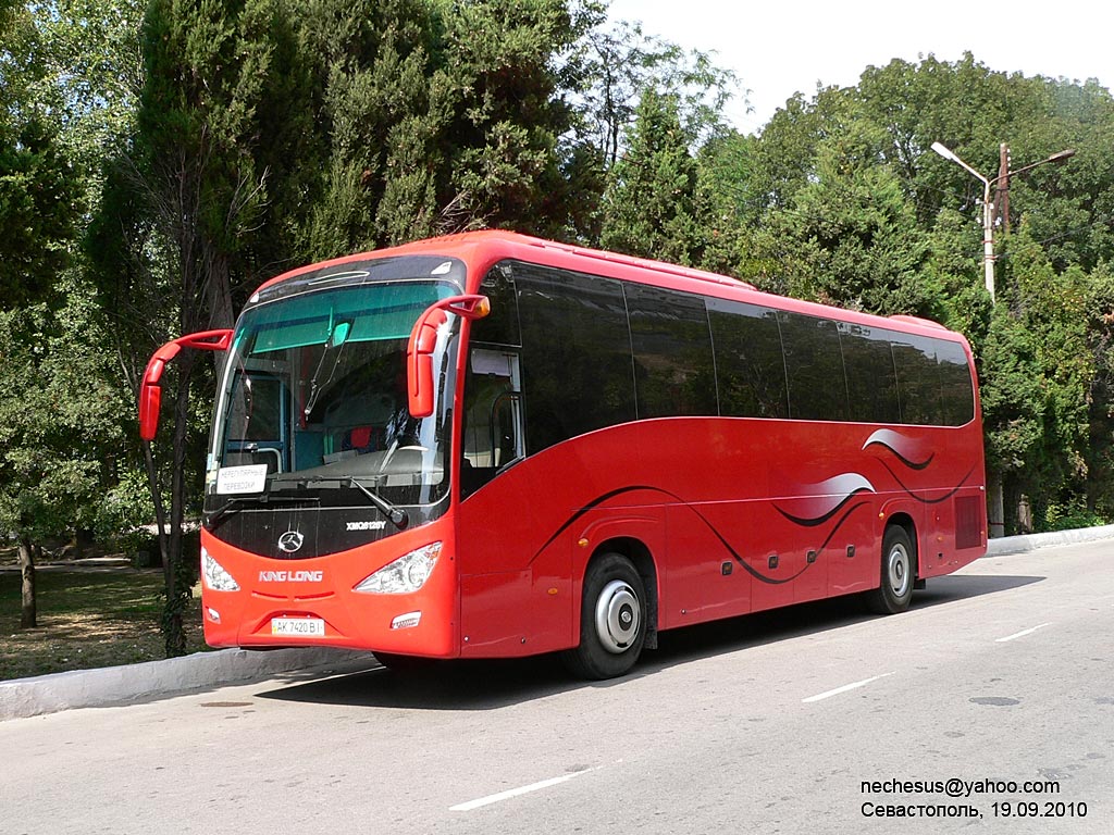 Республика Крым, King Long XMQ6126Y № AK 7420 BI
