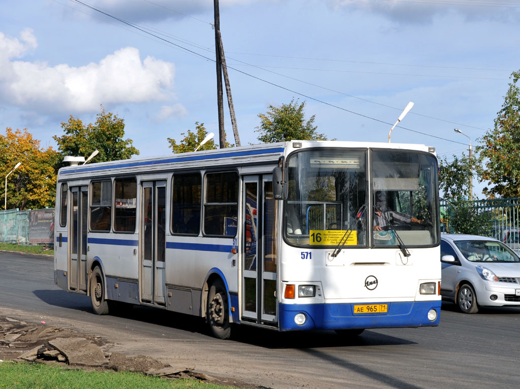 Тульская область, ЛиАЗ-5256.45 № 571