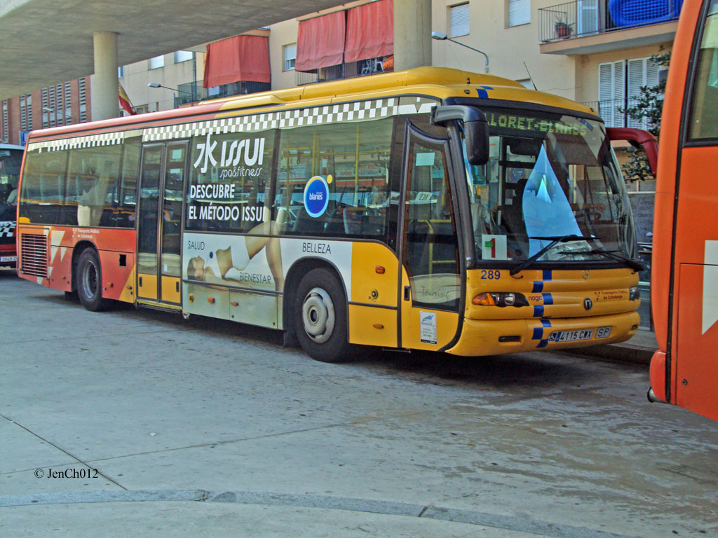 Испания, Noge Touring Intercity № 289