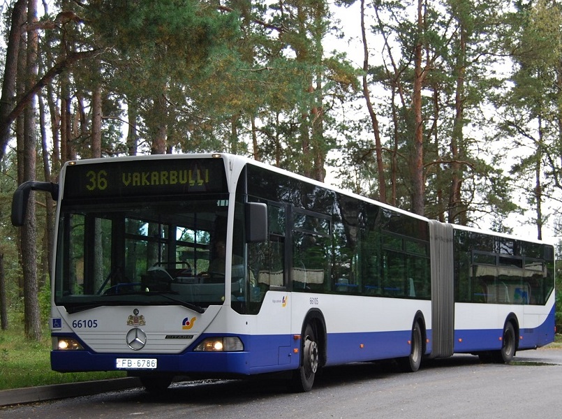 Латвия, Mercedes-Benz O530G Citaro G № 66105