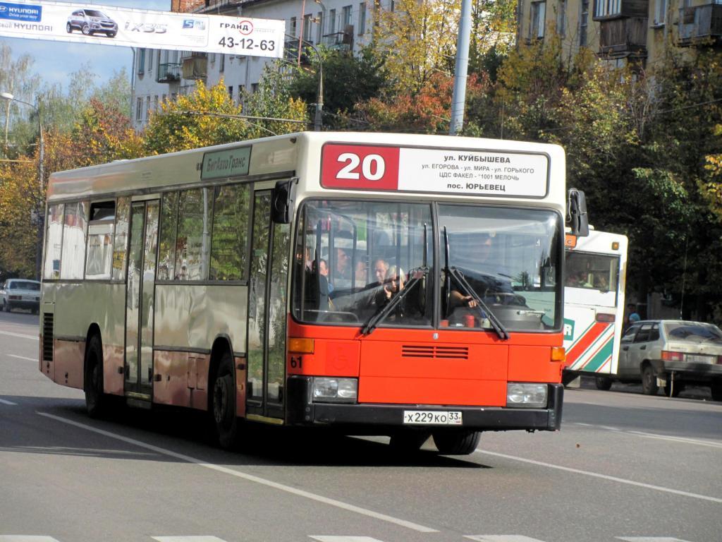 Владимирская область, Mercedes-Benz O405N № Х 229 КО 33