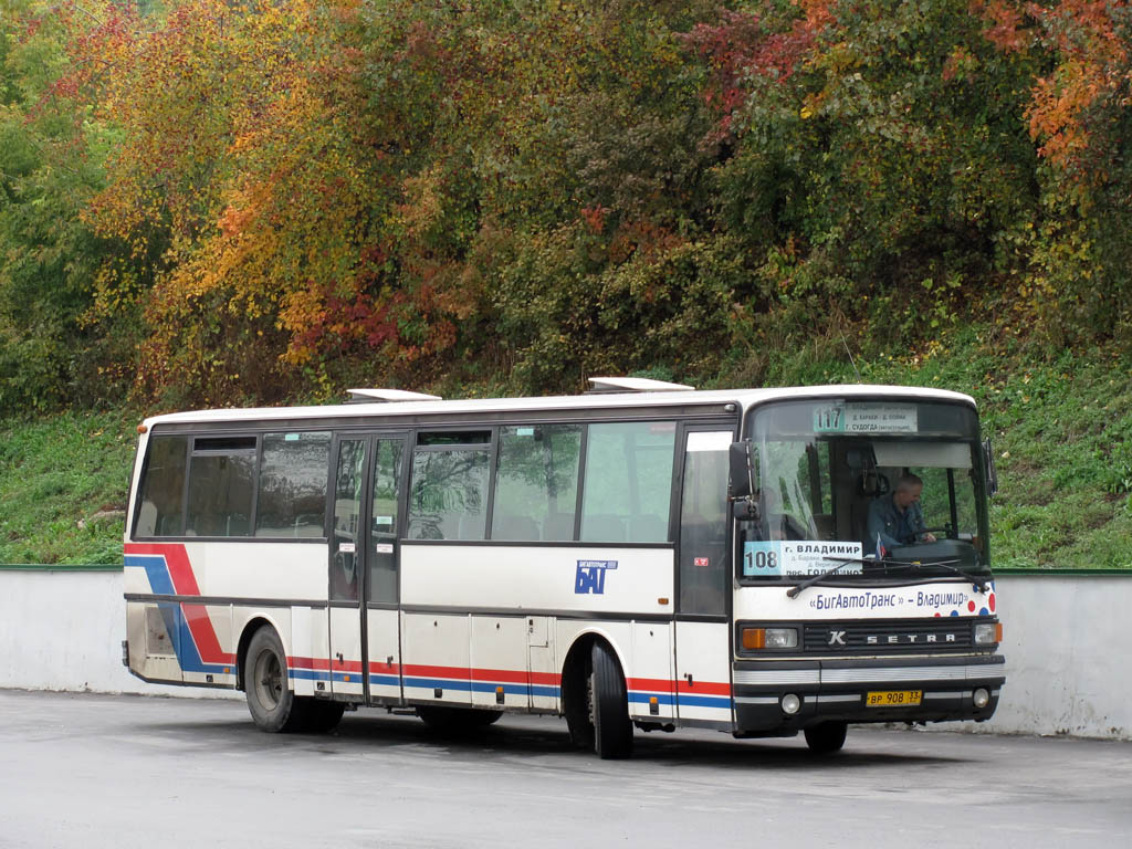 Владимирская область, Setra S215UL № ВР 908 33