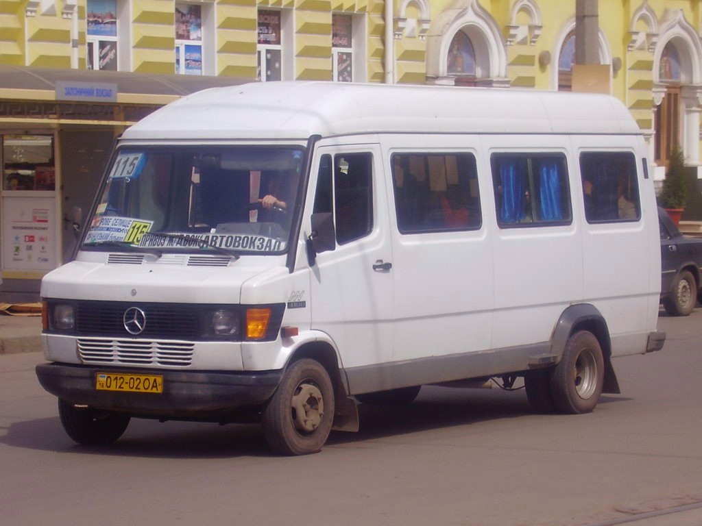 Одесская область, Mercedes-Benz T1 410D № 012-02 ОА