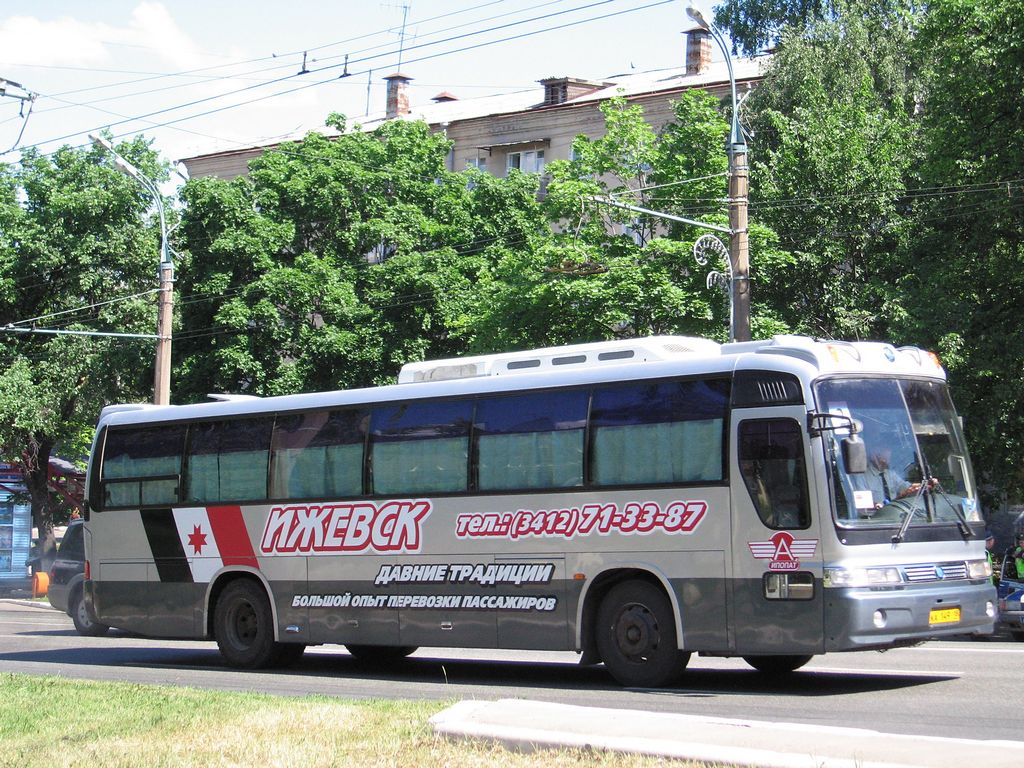 Удмуртия, Kia KM948 Granbird Greenfield № КА 149 18