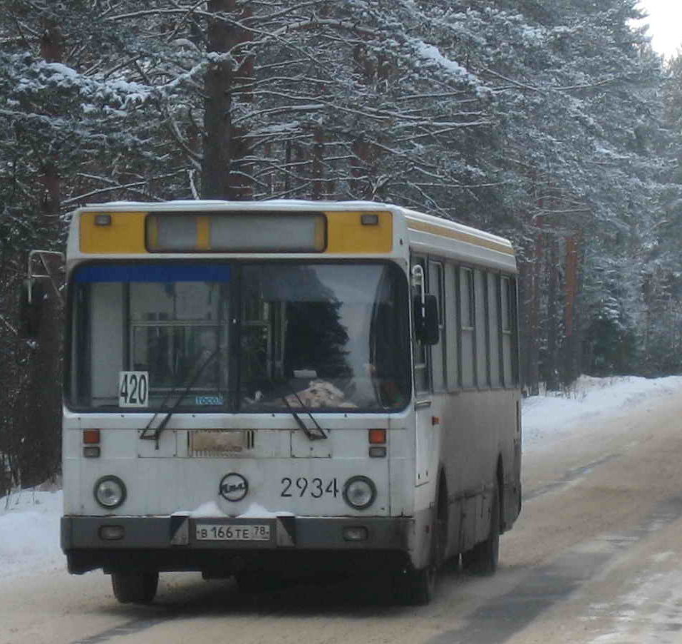 Санкт-Петербург, ЛиАЗ-5256.25 № 2934