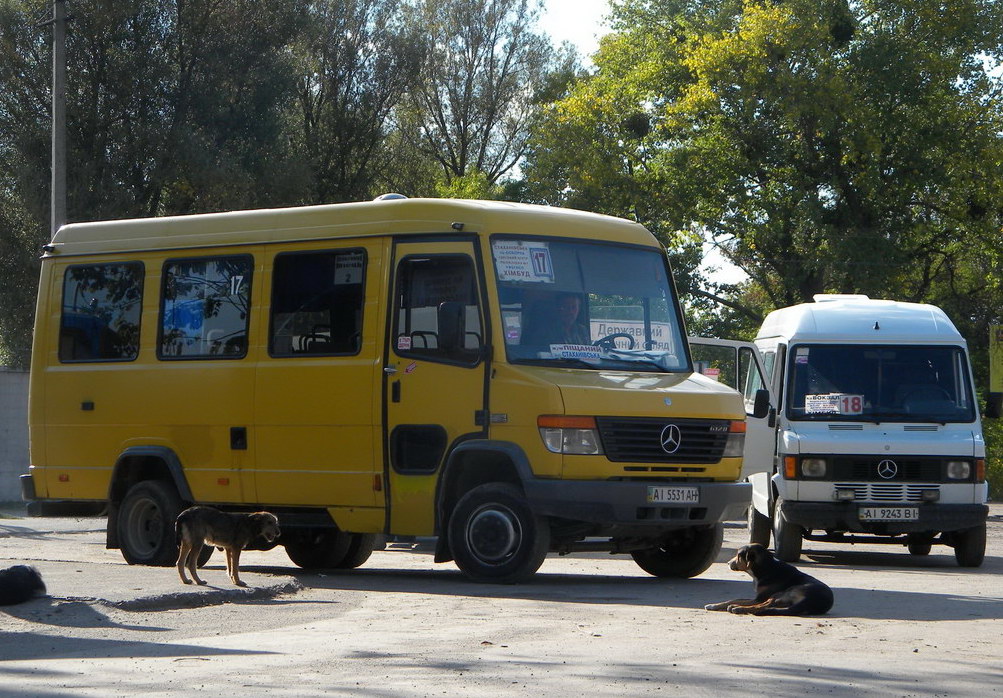 Киевская область, Mercedes-Benz Vario 612D № AI 5531 AH; Киевская область, Mercedes-Benz T1 208D № AI 9243 BI