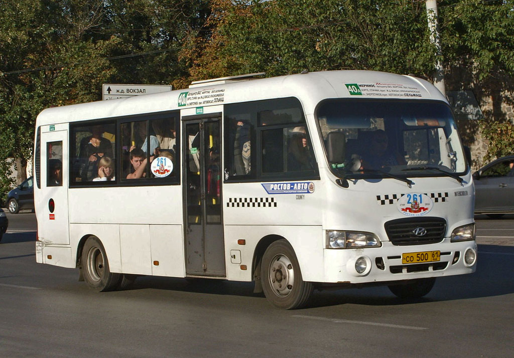 Ростовская область, Hyundai County LWB C11 (ТагАЗ) № 005419