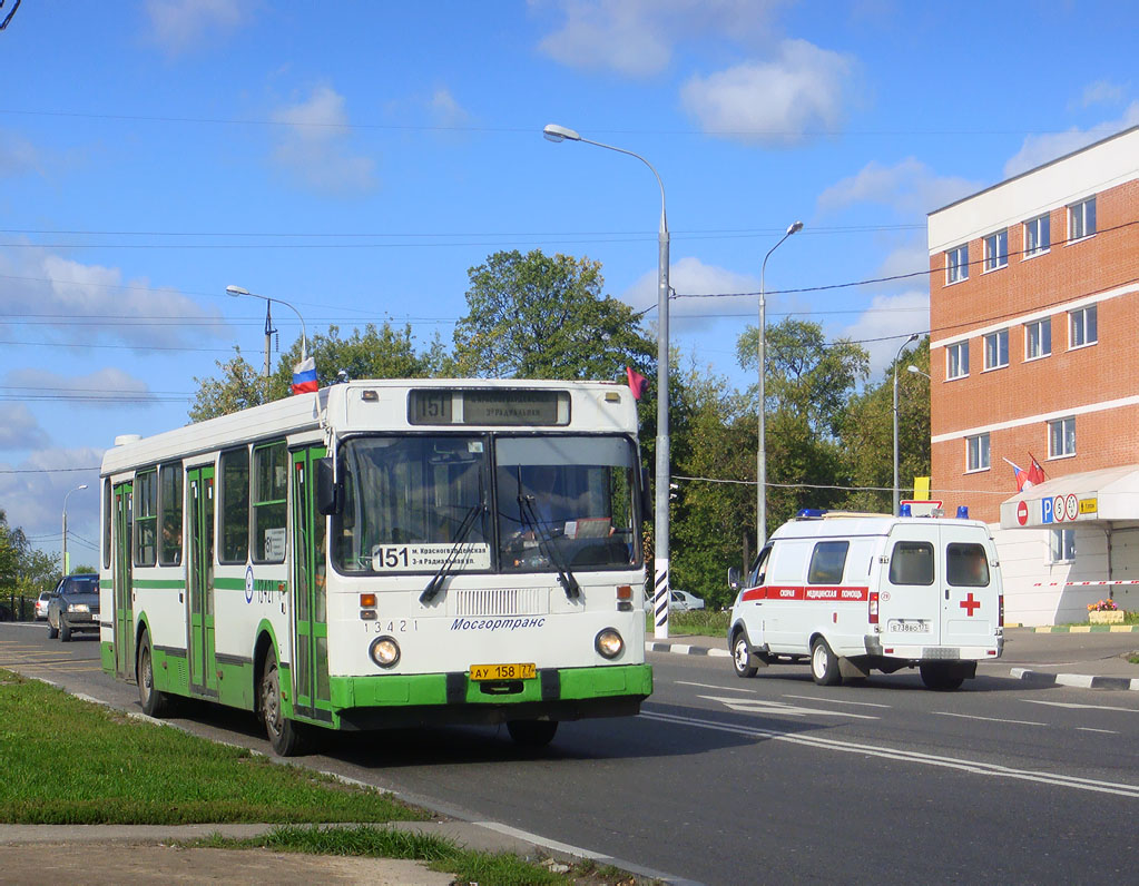 Москва, ЛиАЗ-5256.25 № 13421