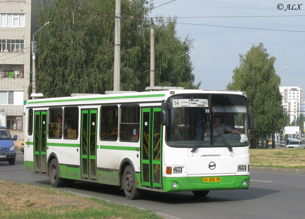 Пензенская область, ЛиАЗ-5256.46 № АУ 205 58