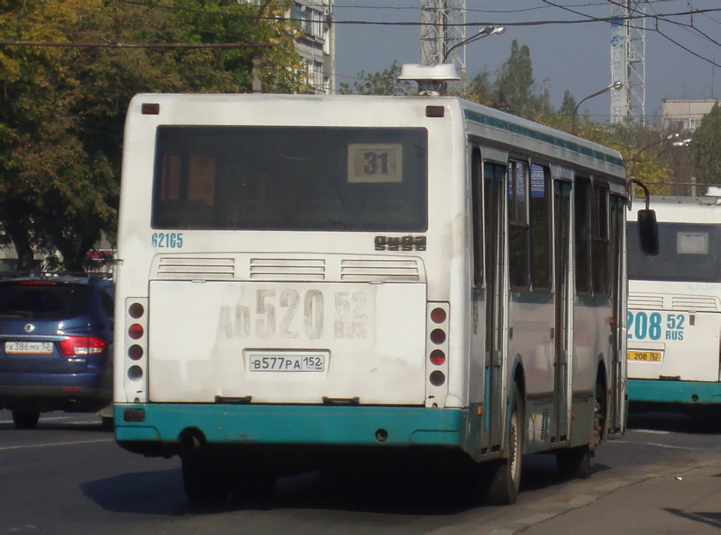 Нижегородская область, ЛиАЗ-5256.25 № 62165