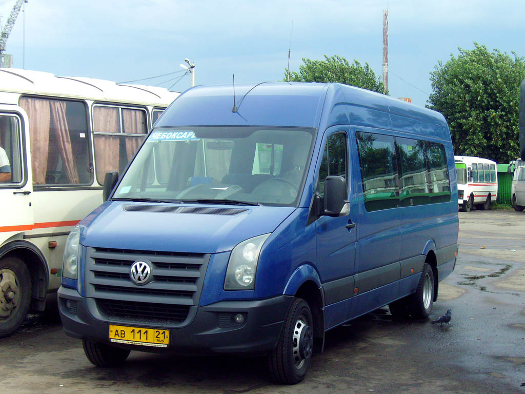 Чувашия, Volkswagen Crafter № АВ 111 21