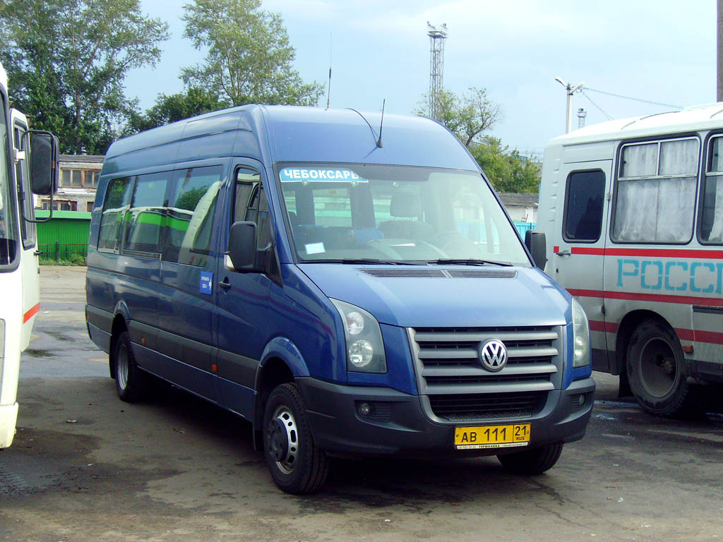 Чувашия, Volkswagen Crafter № АВ 111 21