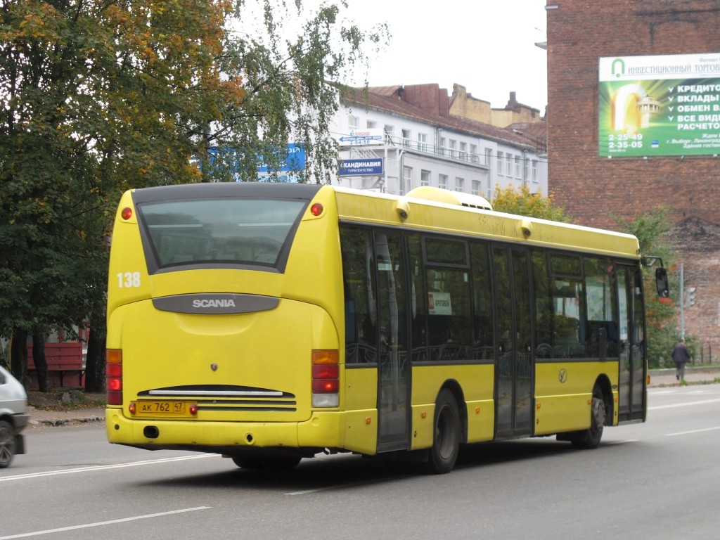 Ленинградская область, Scania OmniLink I (Скания-Питер) № 138