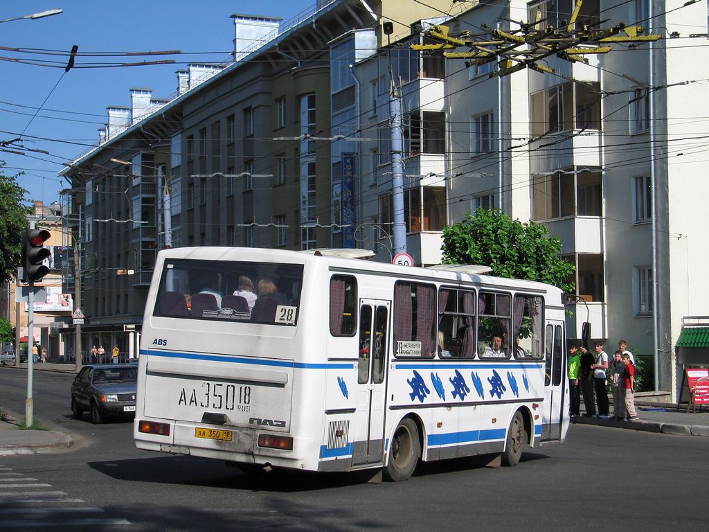 Удмуртия, ПАЗ-4230-03 № АА 350 18