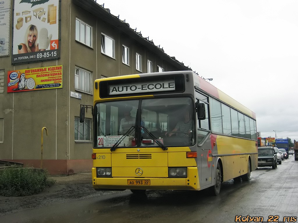 Алтайский край, Mercedes-Benz O405 № АО 993 22