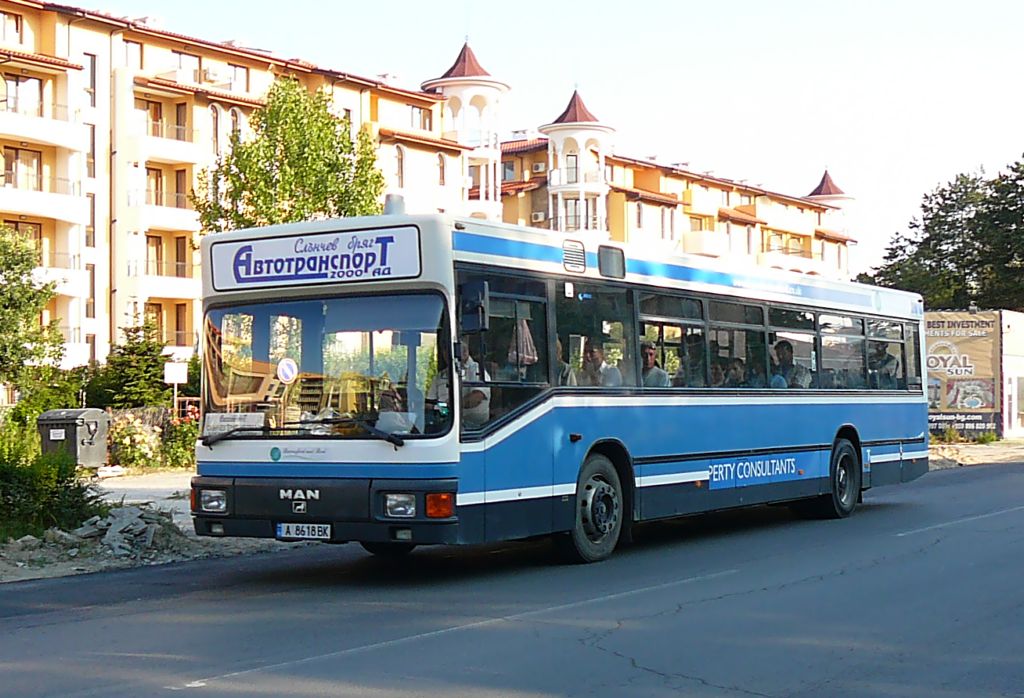 Болгария, MAN 899 NL202 (München) № А 8618 ВК