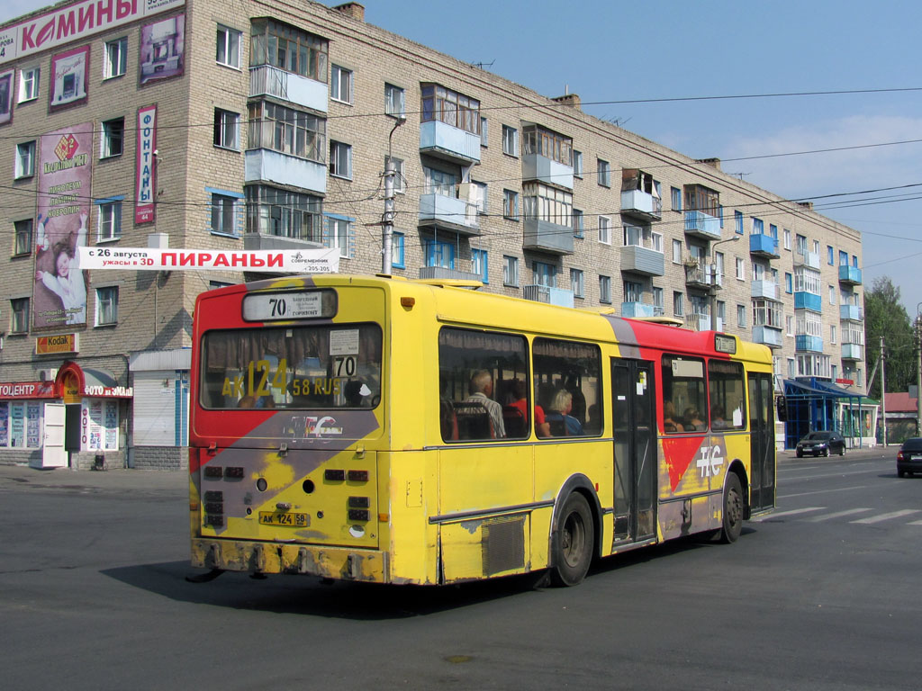 Пензенская область, Van Hool A120/31 № АК 124 58