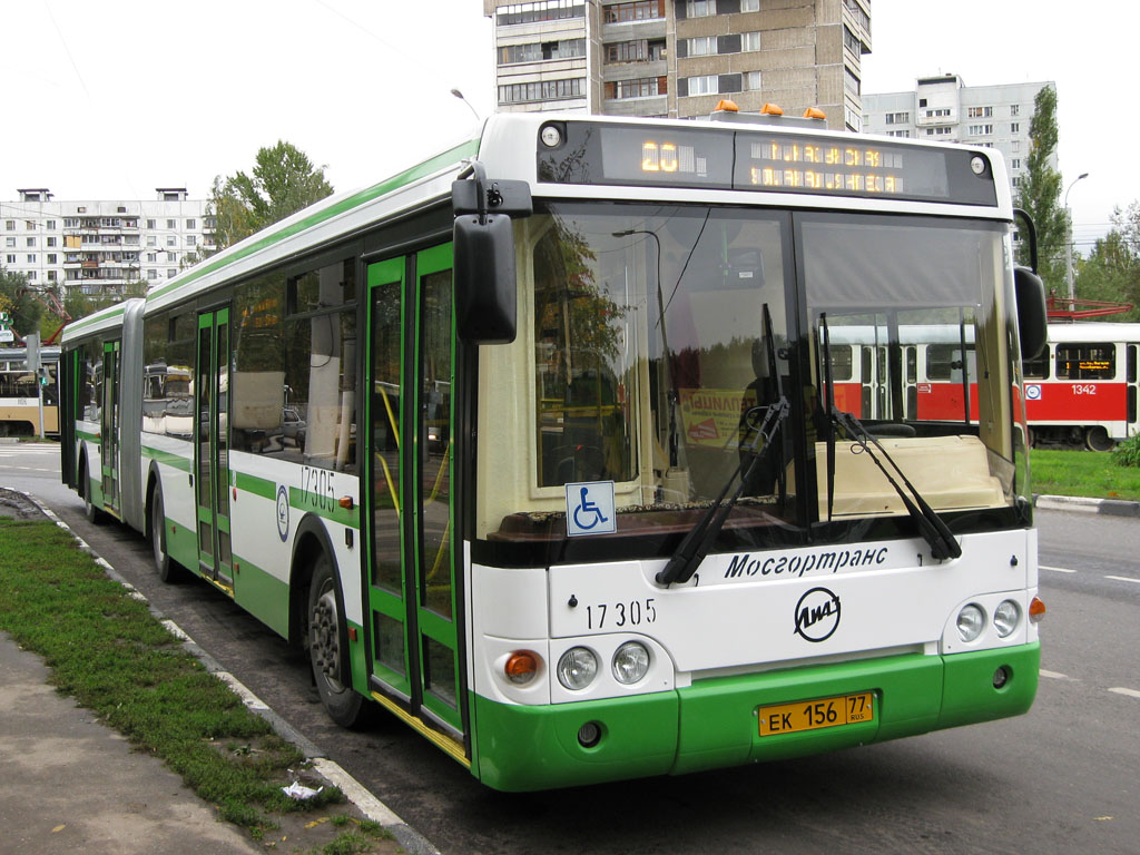 Moskau, LiAZ-6213.20 Nr. 17305