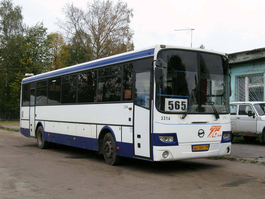 Санкт-Петербург, ЛиАЗ-5256.23-01 (ГолАЗ) № 3314