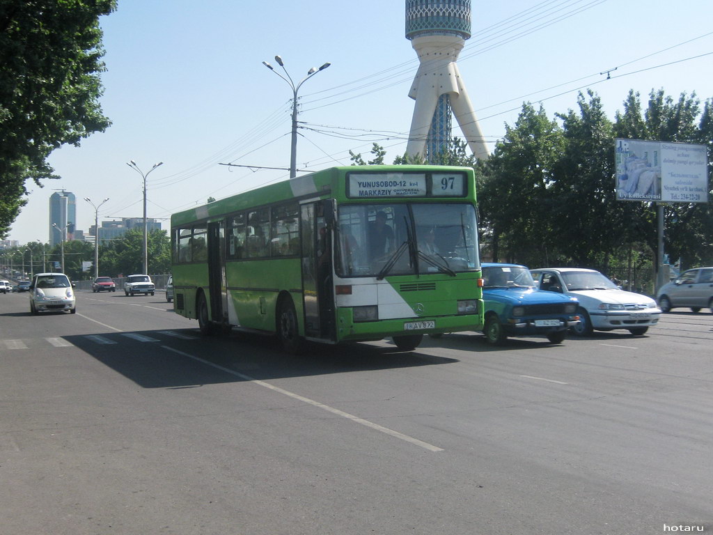 Узбекистан, Mercedes-Benz O405 № 15 — Фото — Автобусный транспорт