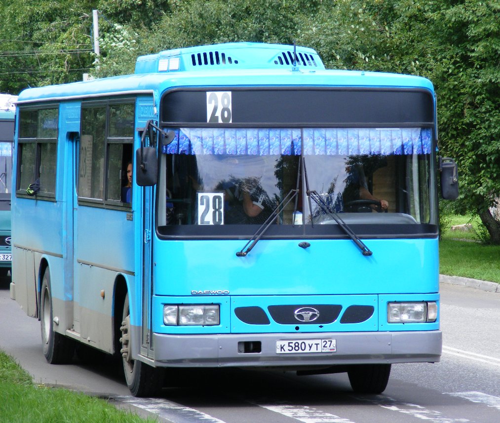 Chabarovsko kraštas, Daewoo BS106 Royal City (Busan) Nr. К 580 УТ 27