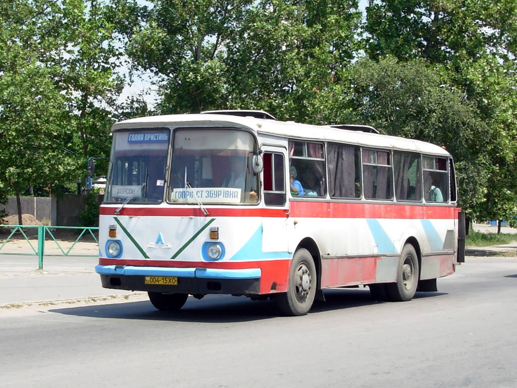 Херсонская область, ЛАЗ-695Н № 004-15 ХО