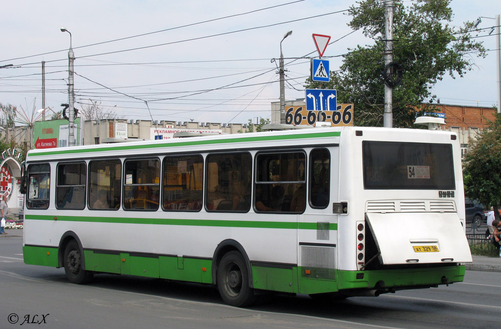 Пензенская область, ЛиАЗ-5256.45 № АТ 329 58