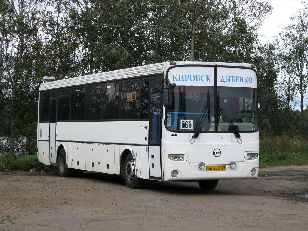 Санкт-Петербург, ЛиАЗ-5256.23-01 (ГолАЗ) № 3409