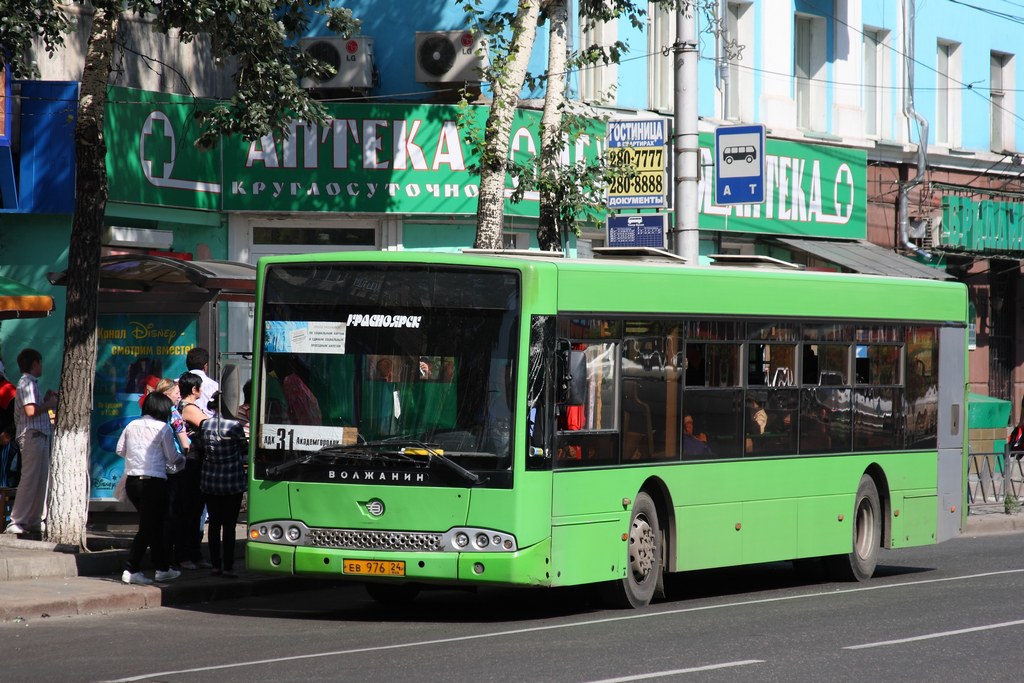 Красноярский край, Волжанин-5270-20-06 "СитиРитм-12" № ЕВ 976 24