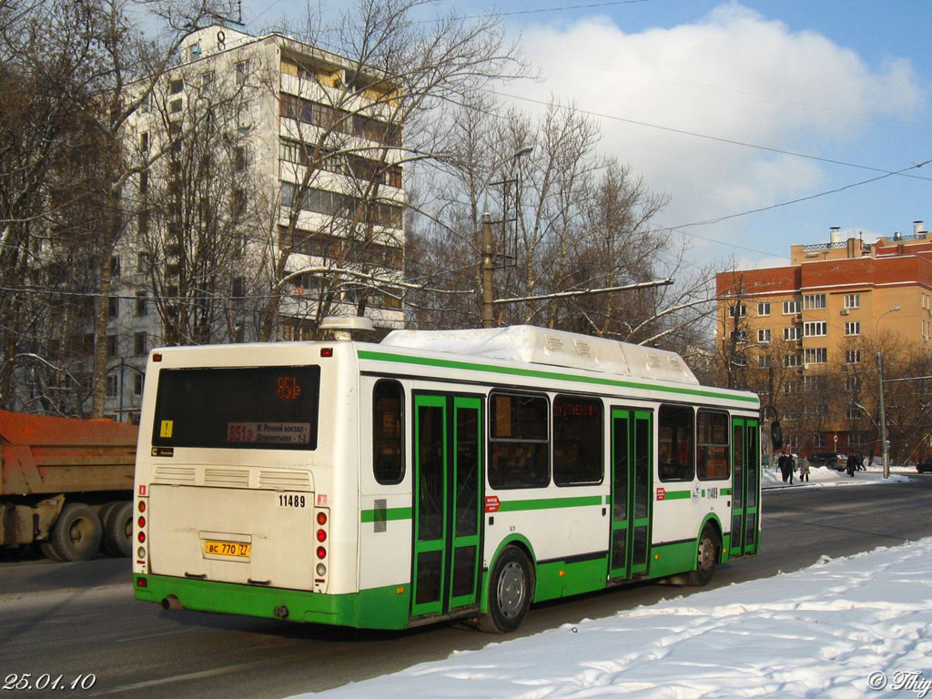 Москва, ЛиАЗ-5293.70 № 11489