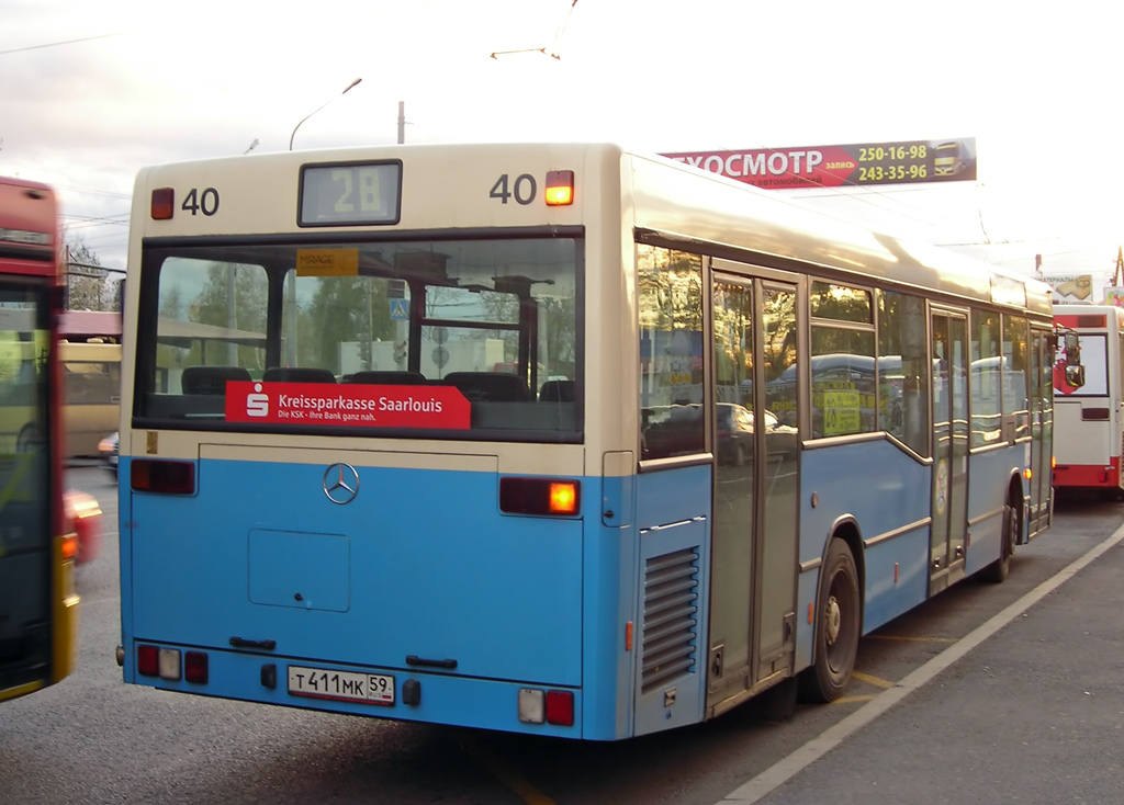 Kraj Permski, Mercedes-Benz O405N2 Nr Т 411 МК 59