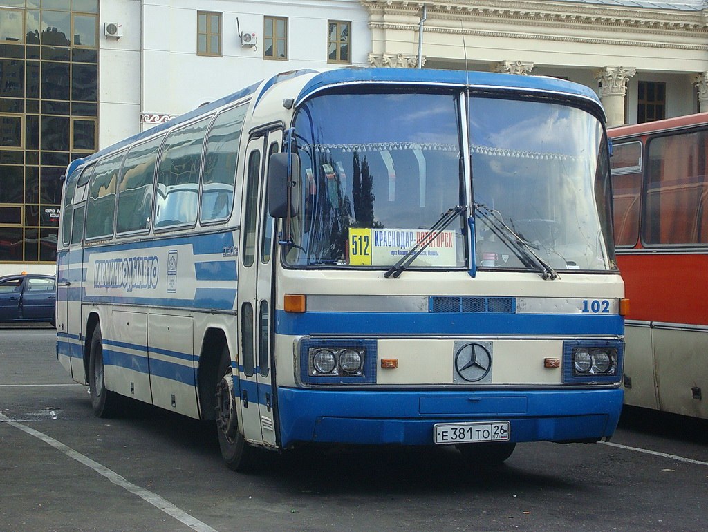 Stavropol region, Mercedes-Benz O303-10KHP-A Nr. 102